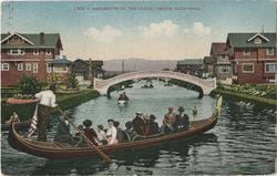 Residences on the canal, Venice, California