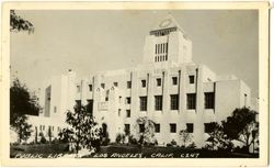 Public Library, Los Angeles, Calif