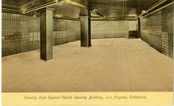 Security Safe Deposit Vaults, Security Building, Los Angeles, California