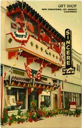 Gift Shop, New Chinatown, Los Angeles, California