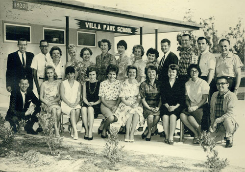 Villa Park Elementary School faculty