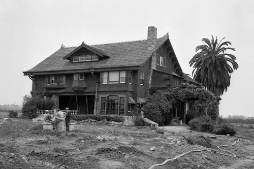 C. C. Chapman Home, Fullerton, May 1954