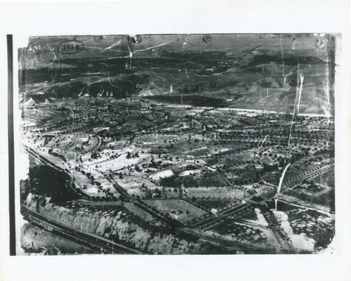 Aerial view of the Palisades, Capistrano Beach