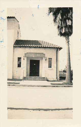 Seal Beach Library, 1942, in the City Hall building