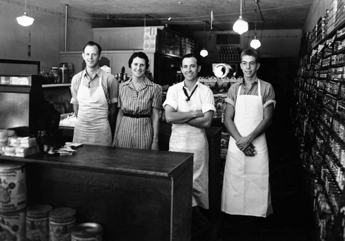 Carter's Grocery and Riehl's Meat Market in Tustin