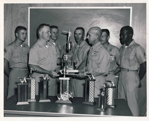 Colonel "Curley" Bright, Commanding Officer of MCAS El Toro, 1965