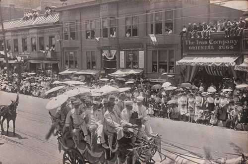 Parade street scene, Santa Ana