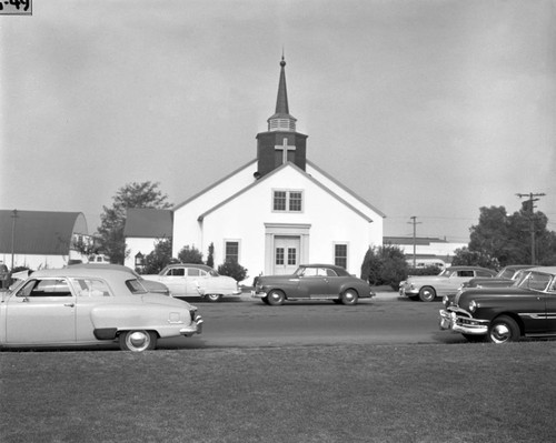 United States Marine Corps Air Station chapel, El Toro, California, October 18, 1952