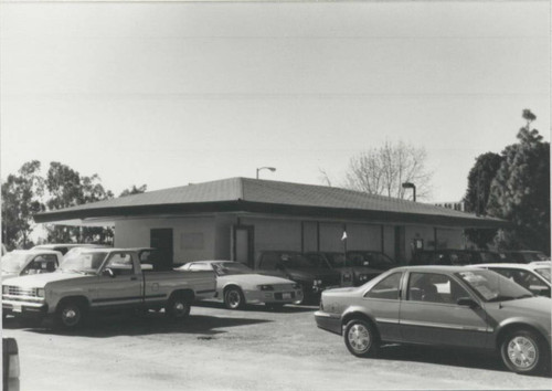 5800 Lincoln Street (built 1973), Cypress, 1989, now a used car lot. Previously was the retail outlet for the last drive-in dairy, the Trojan Dairy, in Cypress, owned by the Van Hunnick family