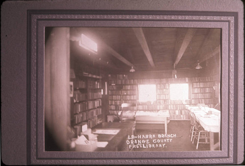 La Habra Branch, Orange County Free Library interior