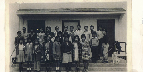 Hoover School 7th and 8th grade class, Westminster, 1944