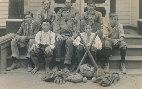 Baseball team, La Habra Grammar School, 1912