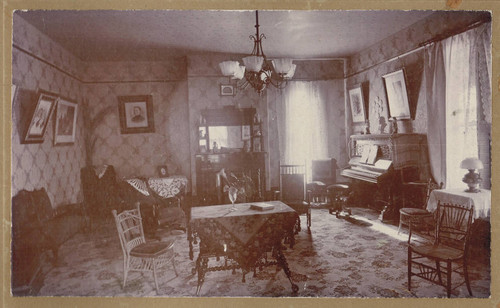 Interior of the Hotel Palmyra, Orange, 1890