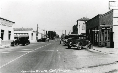 Euclid Avenue (Main Street), Garden Grove; 1930s