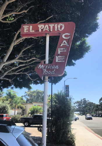 Lucy's El Patio Cafe Sign