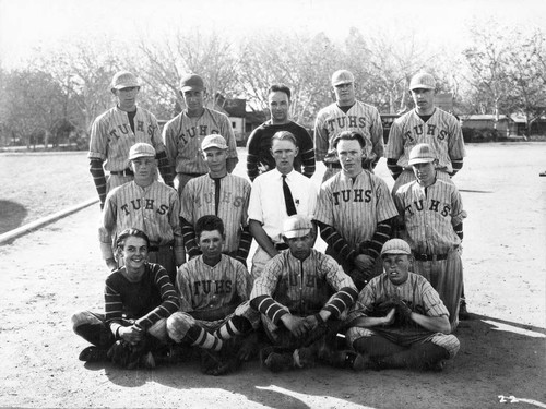 Tustin Union High School baseball team, ca. 1926