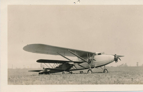 World's largest plane, Bolsa and Moran, Westminster, 1927