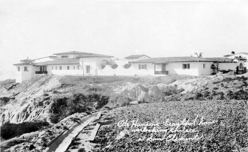 Ole Hanson's home overlooking the Pacific Ocean at 415 Avenida Granada, San Clemente, ca. 1928