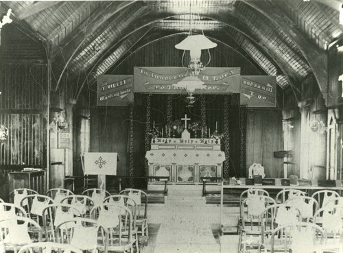 St. George's Episcopal Church interior, El Toro, ca. 1983