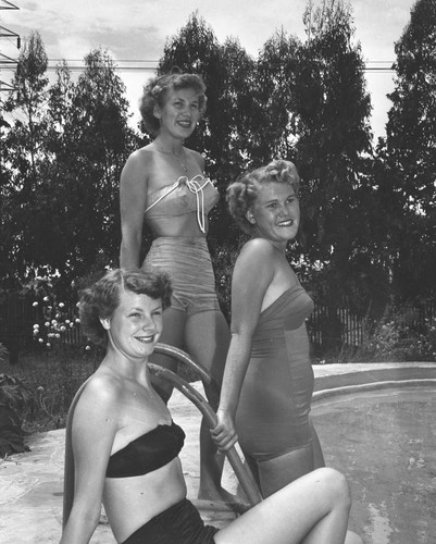 Garden Grove Beauty Queen contestants, July 12, 1950