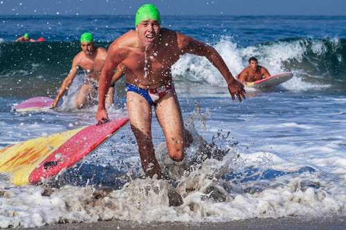 Lifeguard Chris Garau, Laguna Beach Lifeguard Deptarment’s annual Intrasquad Competition