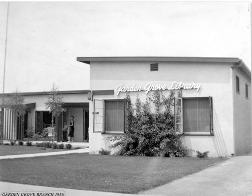 Garden Grove Branch Library, 1956