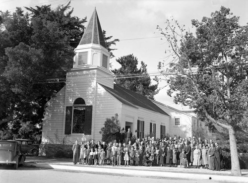 First Advent Christian Church with members