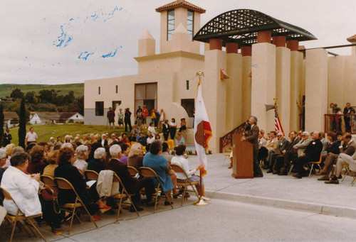 San Juan Capistrano Library dedication, December 1983