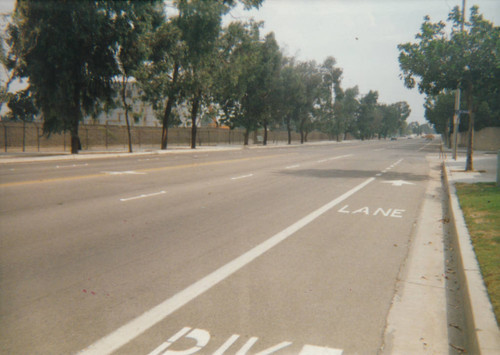 Going South on Denni Street, Cypress, 1980s