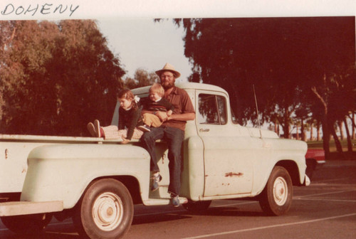 Allan Seymour & family at Doheny State Beach