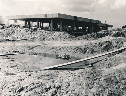 West Facade Garden Grove Regional under construction 1968