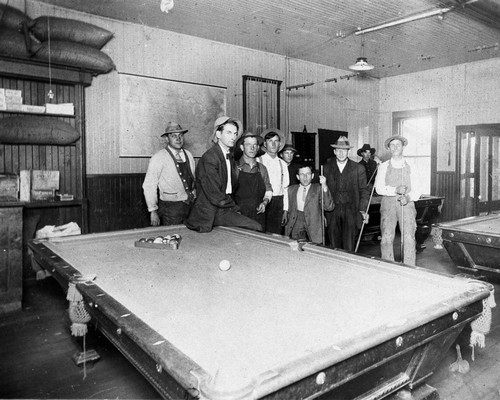 Harry Wilcox's Pool Hall, Tustin