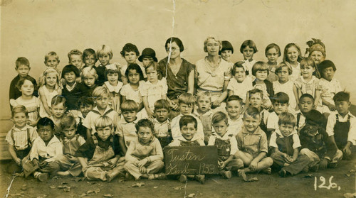 Tustin kindergarten class