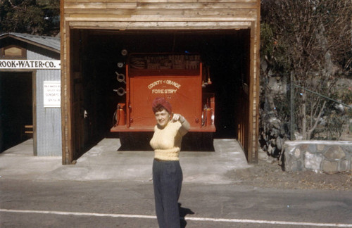 Fire Department "garage" next to old Water Dept. building