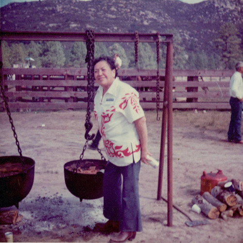 Maria, the cook for the Mission Viejo Ranch