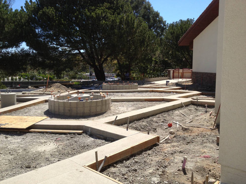 Laguna Niguel Library main entry patio, July 2012