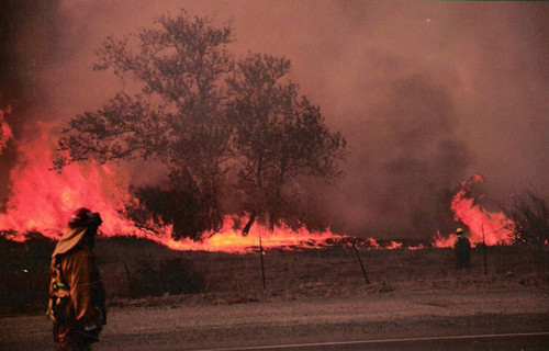 Santiago Fire, Modjeska Canyon