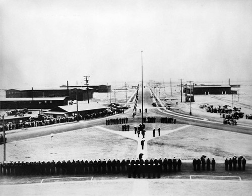 Commissioning of the Lighter Than Air (LTA) Base, Tustin, Decmeber 1, 1942