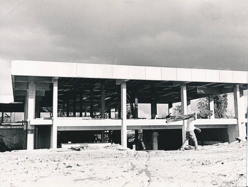 East Facade Garden Grove Regional under construction 1968