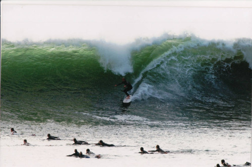 Surfing at Monarch Point