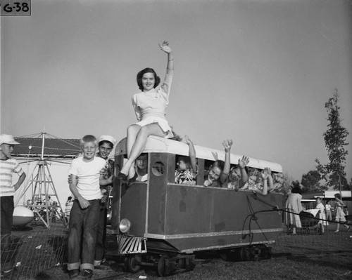 Pat Hicks, 16, Cypress White Gold Days, October 4, 1952