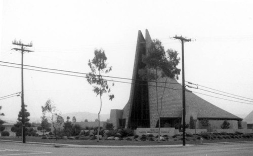 United Presbyterian Church on 17th Street, Tustin, 1971