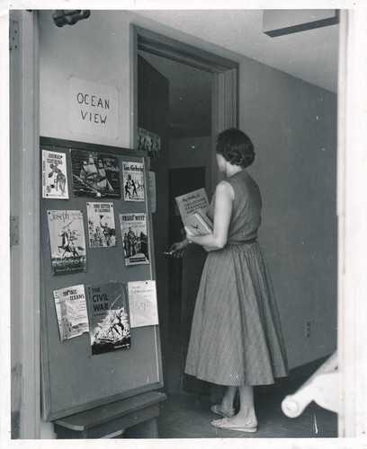 Ocean View Library, June 1957 — Calisphere