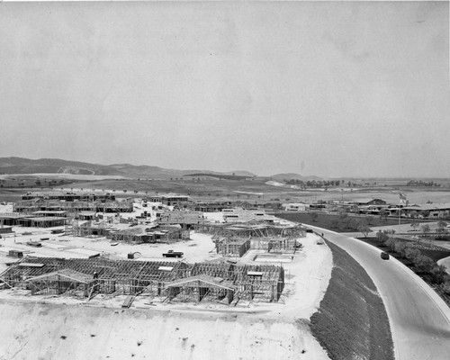 Construction of Leisure World's Villa Castilla (Laguna Woods) area, 1965