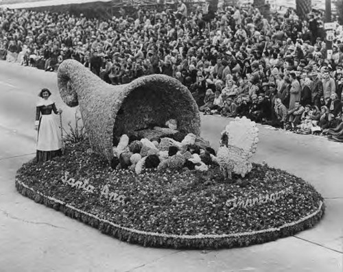 Rose Parade float, 1950