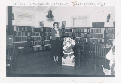 Westminster Library, Lorena B. Tringham, Librarian, 1951