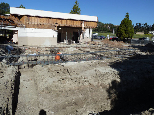 Laguna Niguel Library community room foundation, May 2011