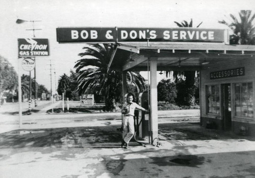 Gas station, Garden Grove