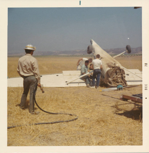 Plane Wreck Clean Up, Mission Viejo Ranch