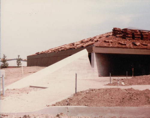 El Toro Library during construction